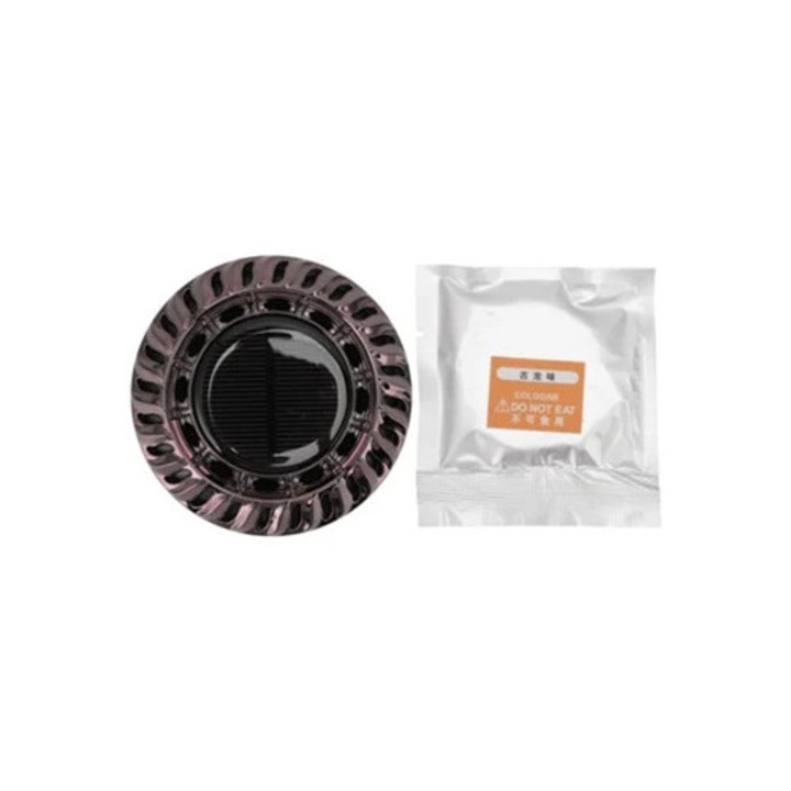 Autó illatosító, szolár parfüm diffúzor, automata forgó aromaterápiás diffúzor