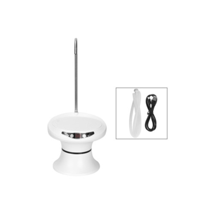Електрически USB дозатор за вода, автоматичен, 1,5л, бял