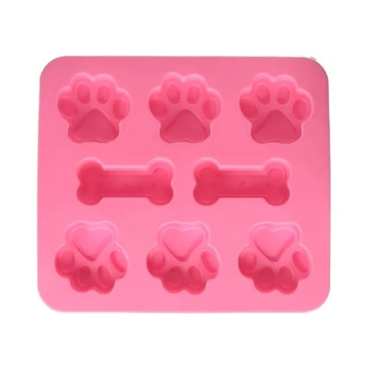 Forme prajituri din silicon reutilizabile, set multifunctional pentru dulciuri, multicolor