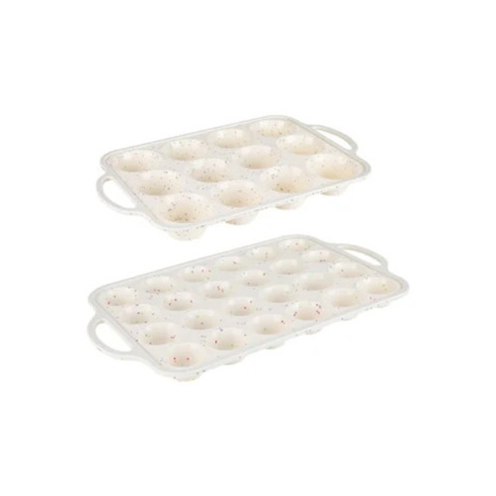 Forma prajituri din silicon alimentar, metal intarit, flexibila