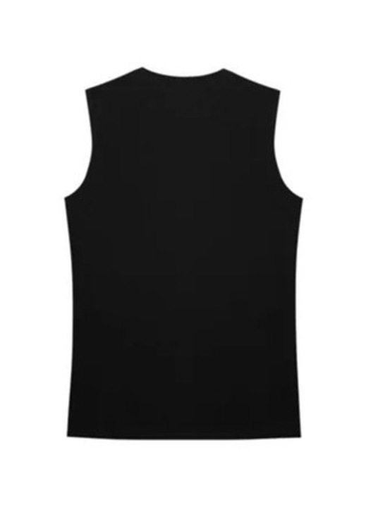 Мъжка тениска, черна, памук, 2XL INTL