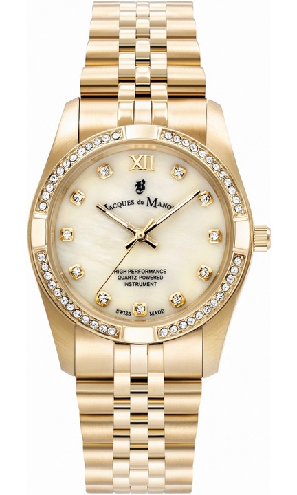 Ceas de dama JACQUES DU JWL02003 clasic, aurit