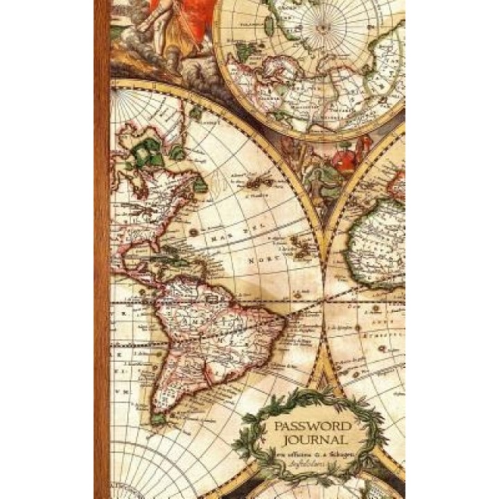 Password Journal: Password Keeper / Map Gifts ( Internet Address Logbook / Diary / Notebook ), Smart Bookx (Author)