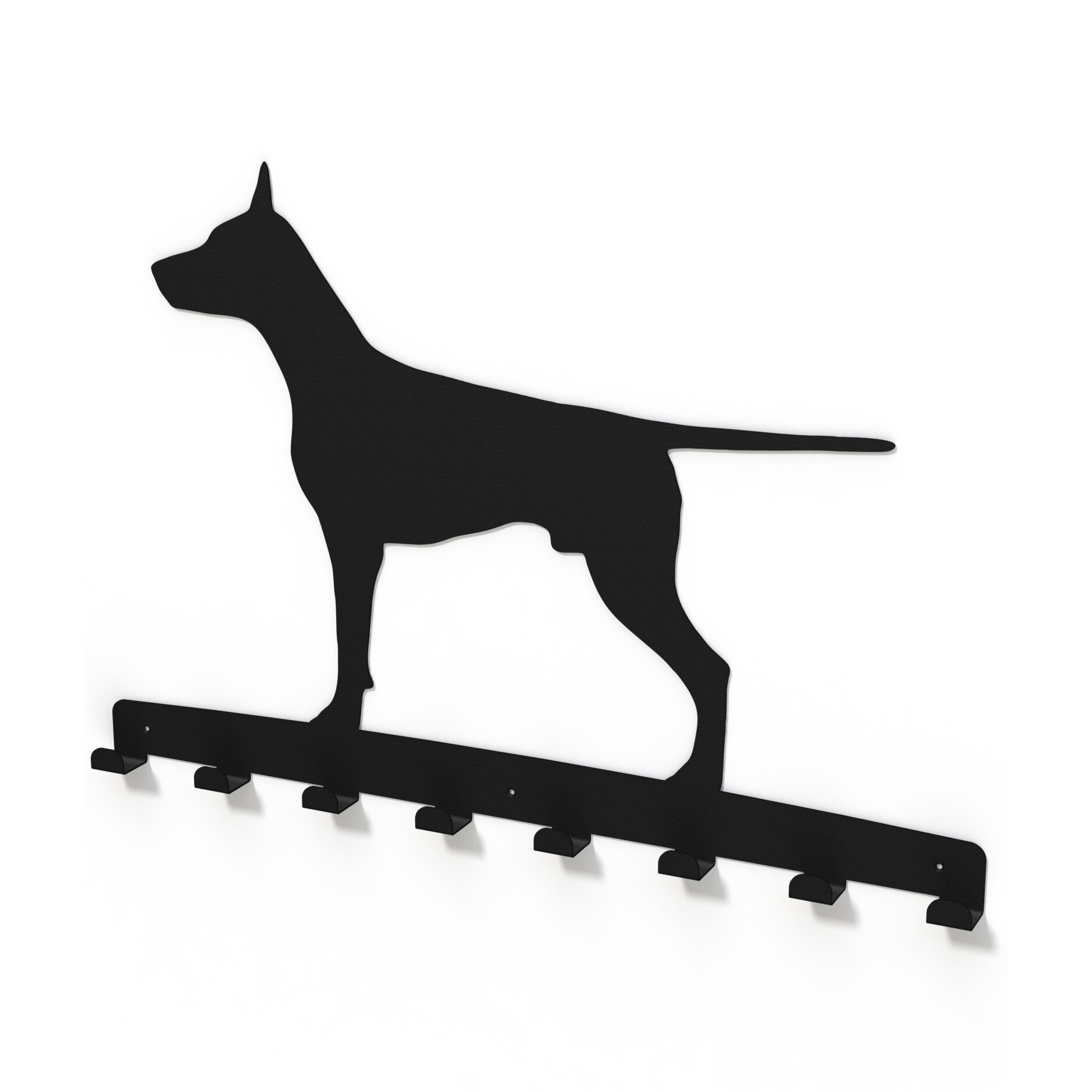 Cuier metalic DOG GERMAN -model 4115 Negru