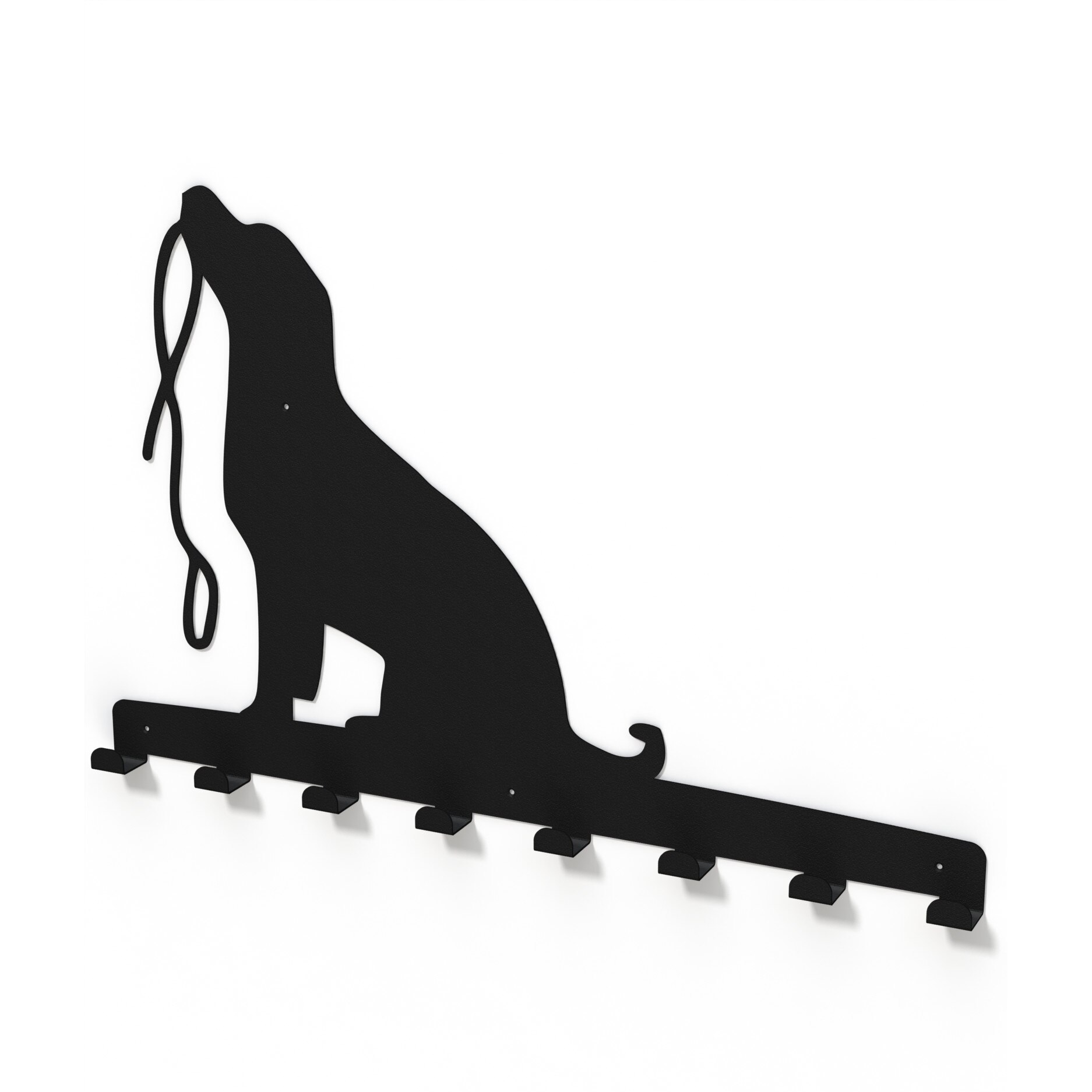 Cuier metalic CAINE SEZAND -model 4114 Negru