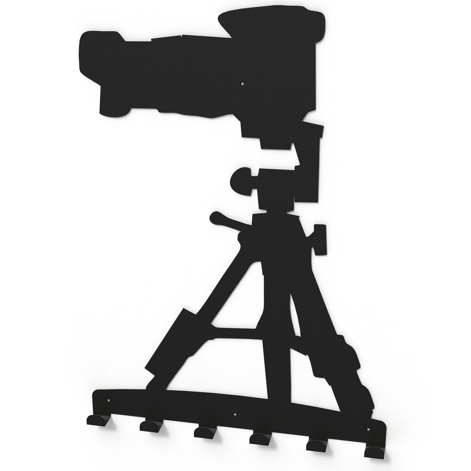Cuier metalic CAMERA FOTO -model 4117 Negru
