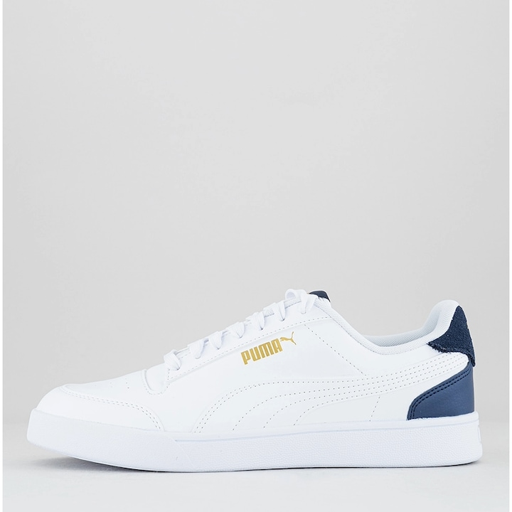 Pantofi sport unisex Puma Shuffle 27739, Alb, Alb