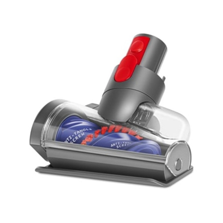 Мини турбо четка за прахосмукачки, почистване на дивани и легла, съвместима с Dyson V15 V11 V10 V8 V7