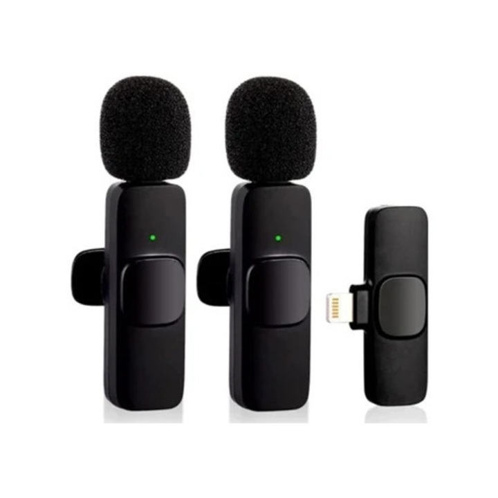 Безжичен микрофон Lavalier за устройства с Android Type-C, съвместим