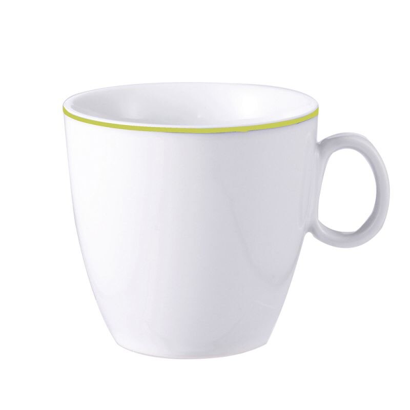 Set 4 cani Vabene VB-1040060, Portelan, 350 ml, Alb