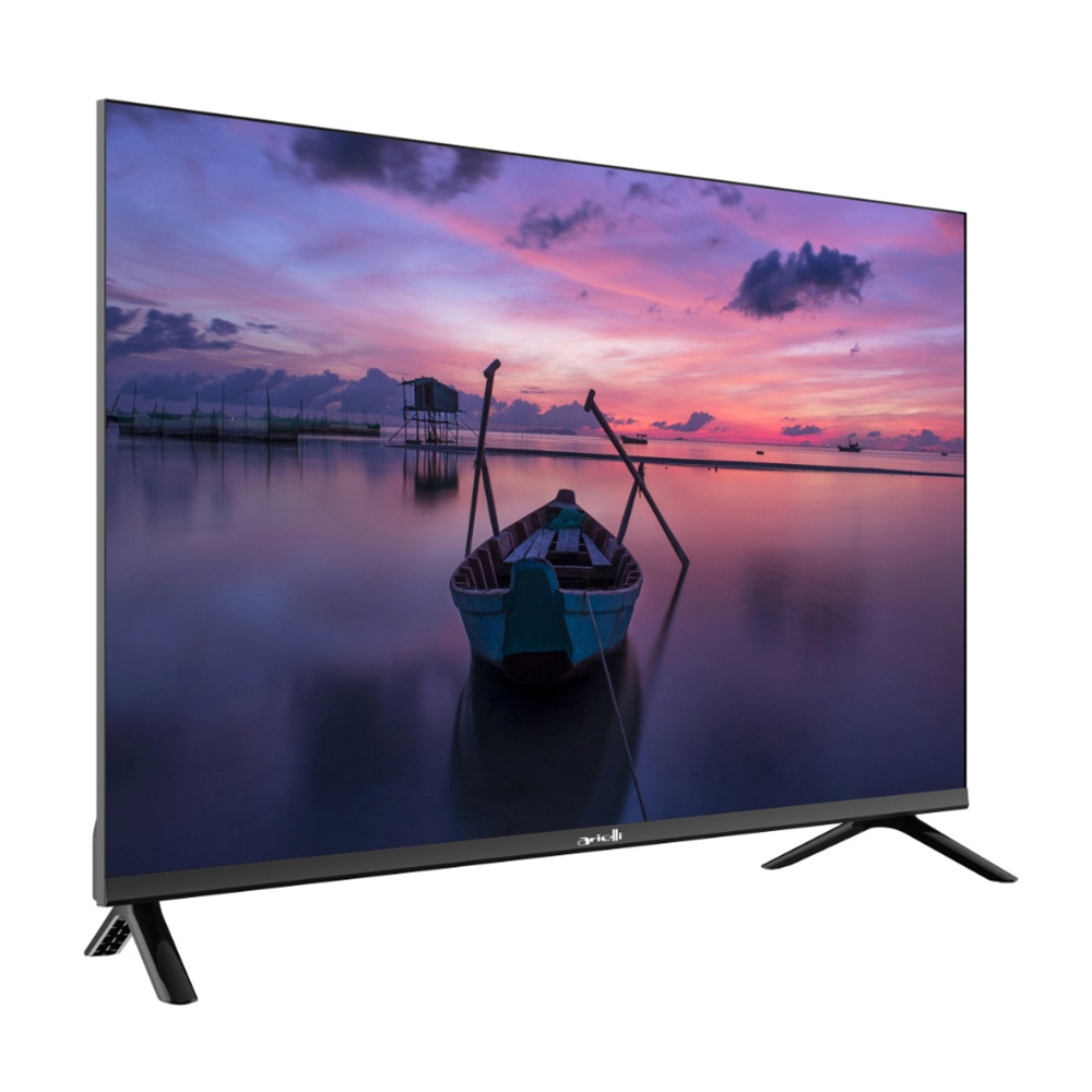 Televizor QLED Smart Arielli QLED32QM10GTV, 81 cm, FULL HD, HDR, Quad Core, Dolby Audio, Google TV, Clasa E, Negru