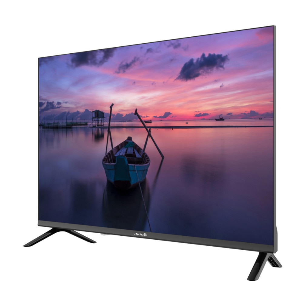 Televizor QLED Smart Arielli QLED32QM10GTV, 81 cm, FULL HD, HDR, Quad Core, Dolby Audio, Google TV, Clasa E, Negru