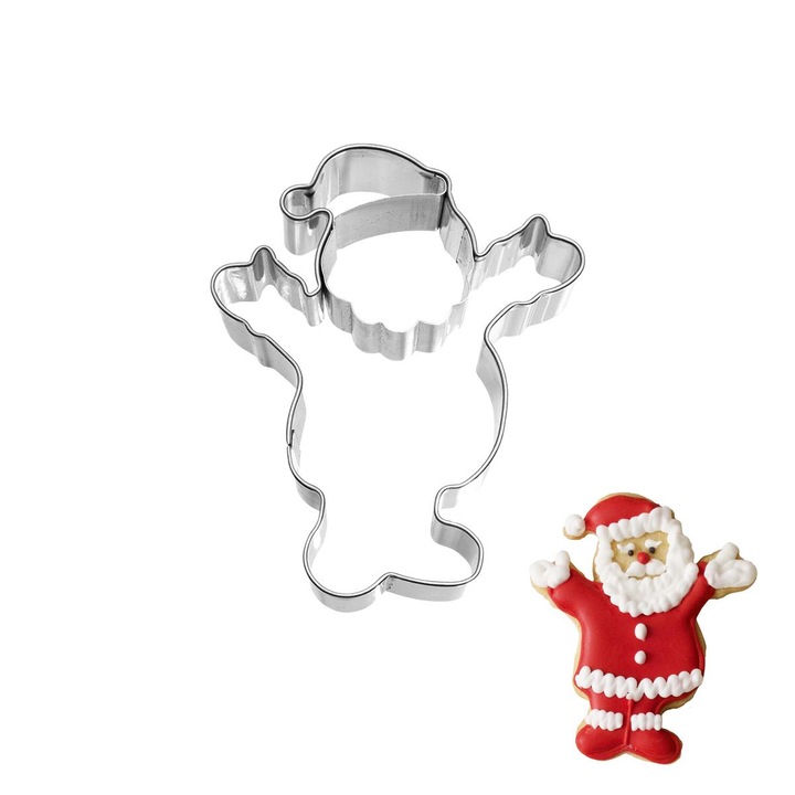 Forma prajituri Birkmann, MIKOLAJ, otel inoxidabil, usor de curatat, 10x15cm