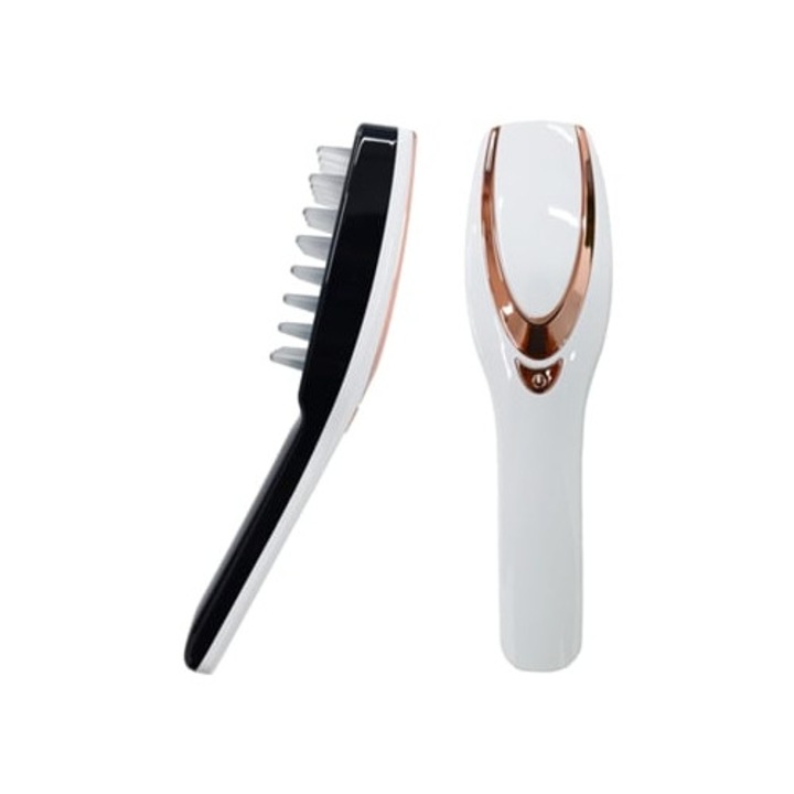 Електрическа масажна четка за скалп CHRONUS, масажор, цвят: черен, размери: 10x15x22cm