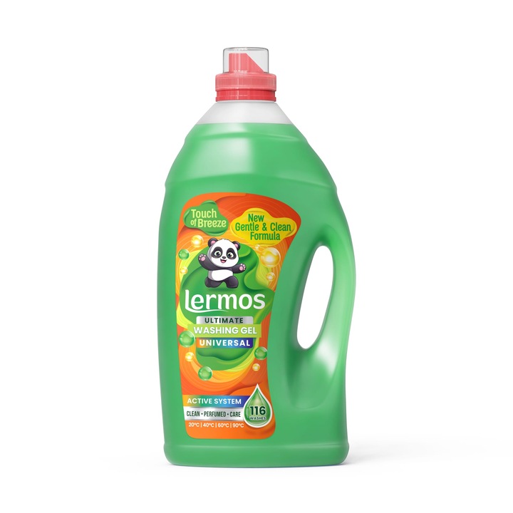 Lermos Folyékony mosószer Koncentrált Gél Univerzális 4.3 l 116 mosás