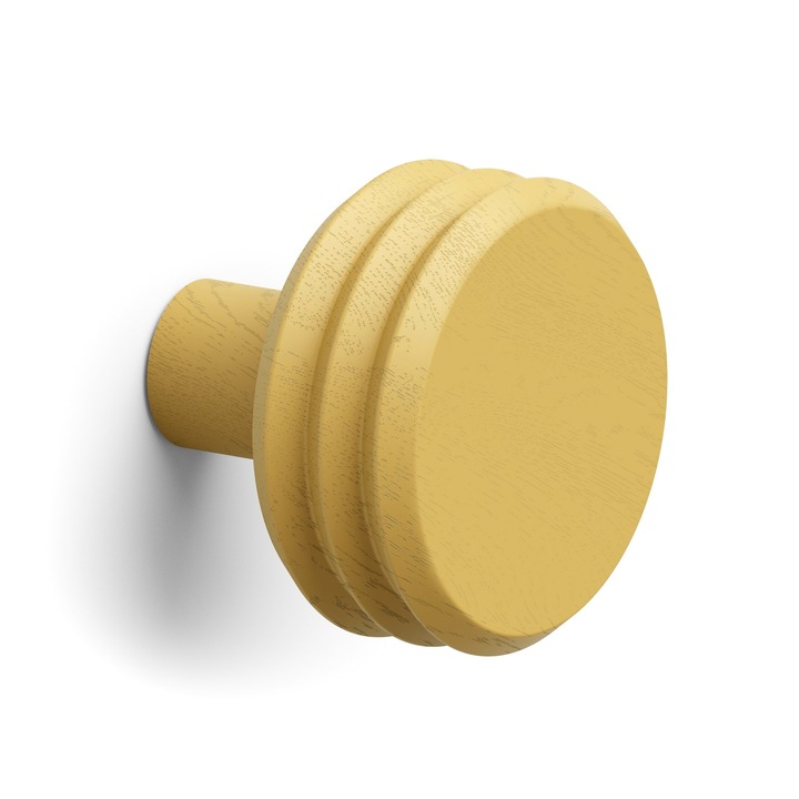 Cuiere Viefe Pulse Color, galben mustar, 65x57 mm