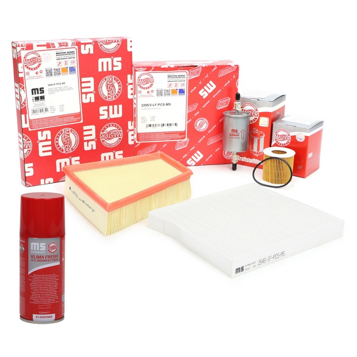 Szűrőkészlet Master-Sport, 5 darabos, SKODA FABIA I-hez, többszínű, 1,1 kg