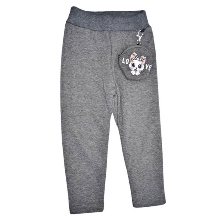 Bolygós, lányka leggings, Happy House WB-3317G, szürke 123695