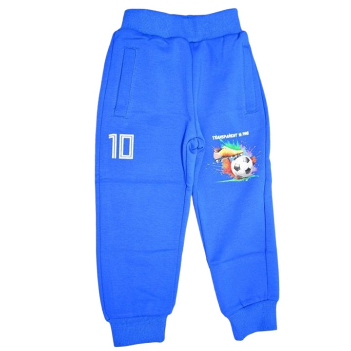 Happy House WB-3554 fiú polár bélésű sportnadrág, kék 123725