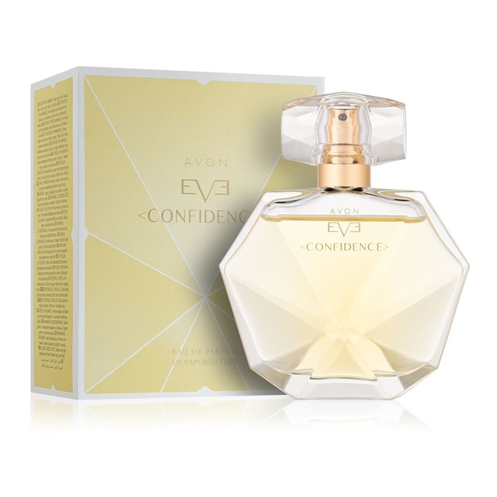 Apa de parfum Avon Eve Confidence 50 ml, floral-fructat