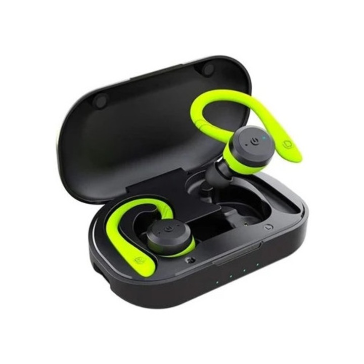 BE1032-1 True Wireless In-Ear fülhallgató mikrofonnal, zöld