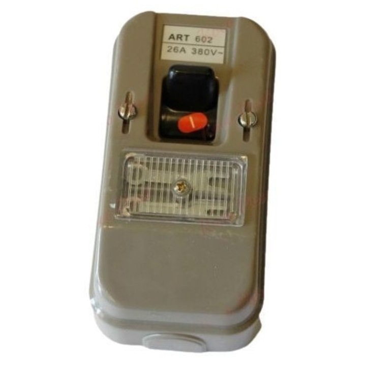 Електрически ключ 26 A за бетонобъркачки и водни помпи, Generic, здрав дизайн, издръжливост, Китай