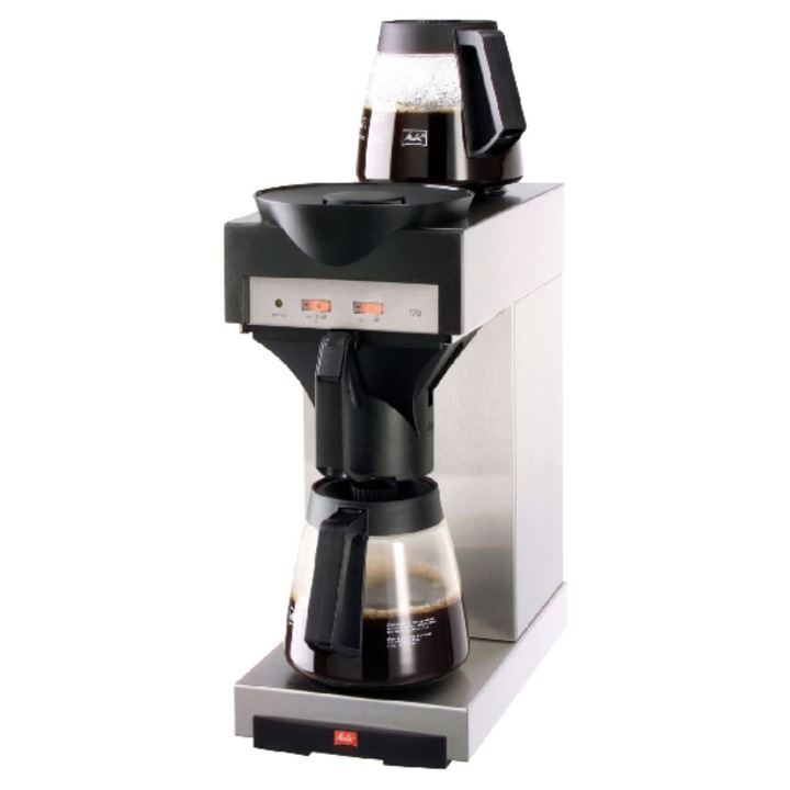 Cafetieră cu filtru Melitta Professional, 1, 8l, carafă de sticlă, capacitate 125 cești/oră