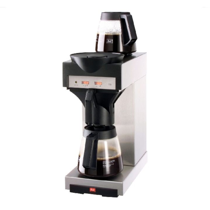 Кафемашина с филтър Melitta Professional, 1, 8л, стъклена кана, капацитет 125 чаши/час