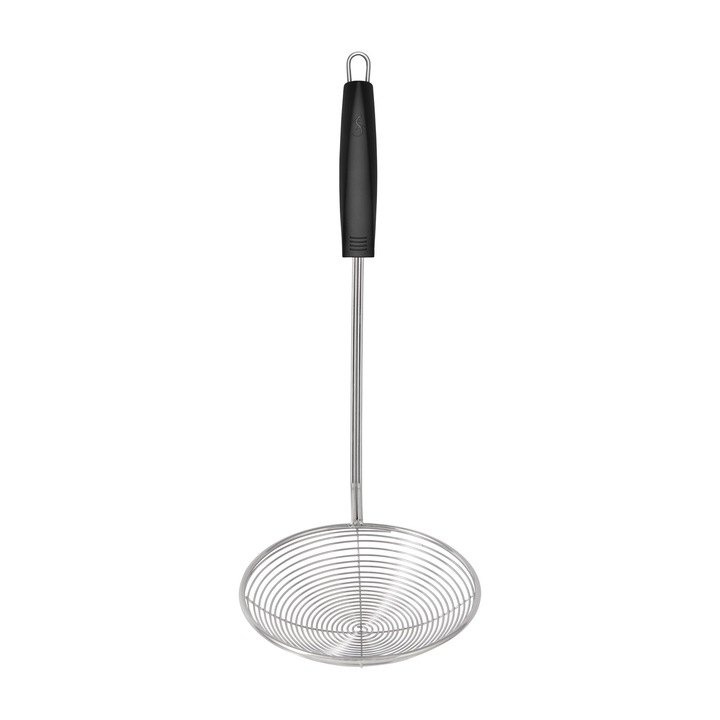 Lingura strecuratoare, Lurch, 39cm, diametru 14cm, inox, plastic