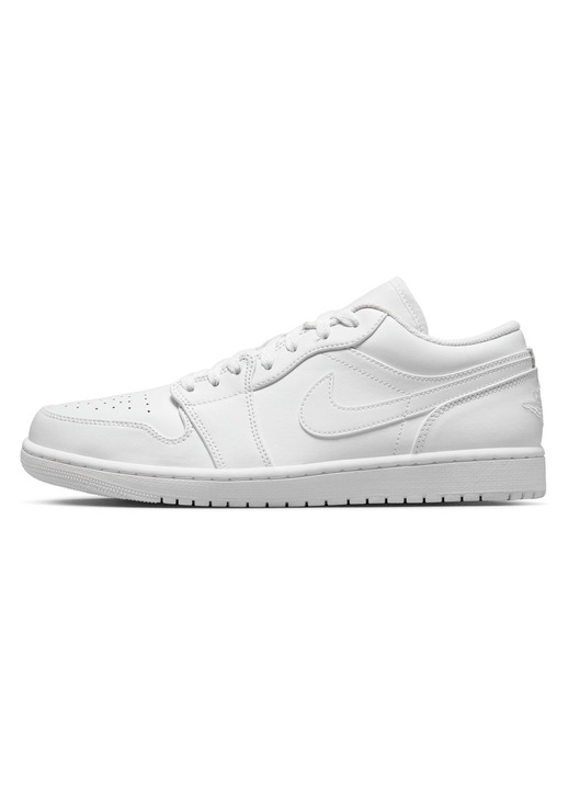 Маратонки Jordan Air Jordan 1 Low, естествена кожа, бели, размер 43 EU