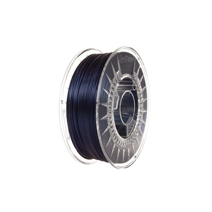 Filament PLA violet metalic 1.75mm, 1 kg, Devil Design imprimanta 3D