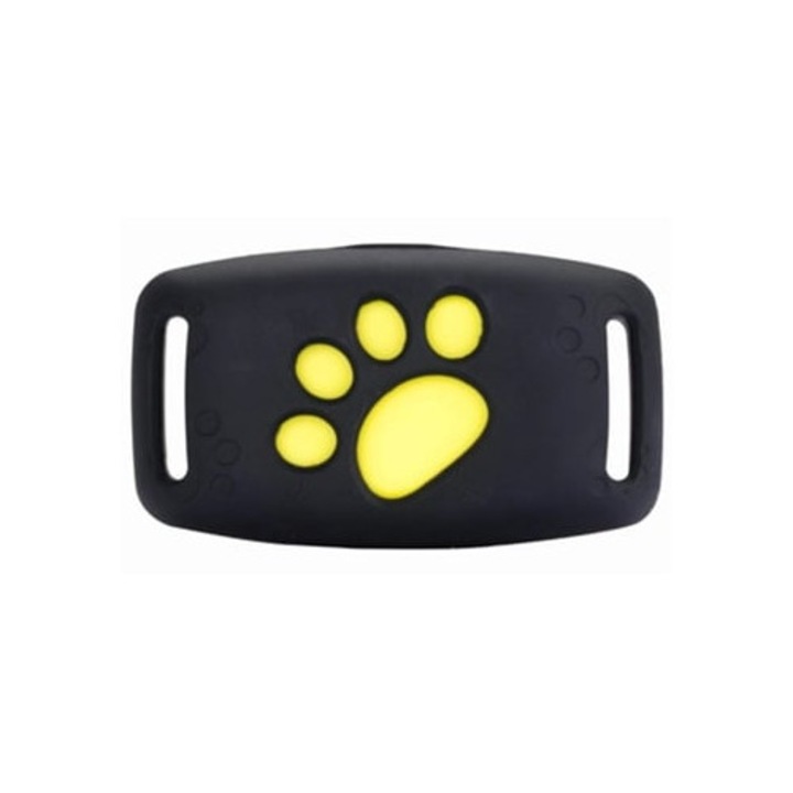 Localizator GPS pentru animale de companie, dispozitiv anti-pierdere, negru