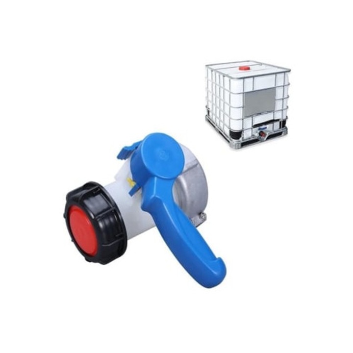 Robinet de drenaj universal IBC, adaptor pentru IBC, 75 mm