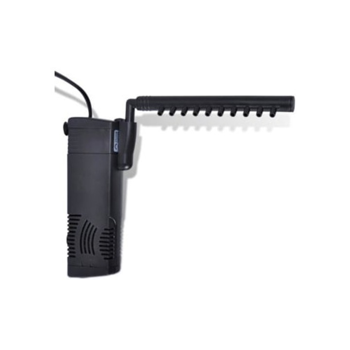 Filtru intern acvariu cu pompa de filtrare 300 l/h, HB056, dimensiuni compacte