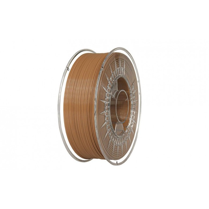 Filament PLA maro deschis 1.75mm, 1kg, Devil Design, 320m, 200-235°C