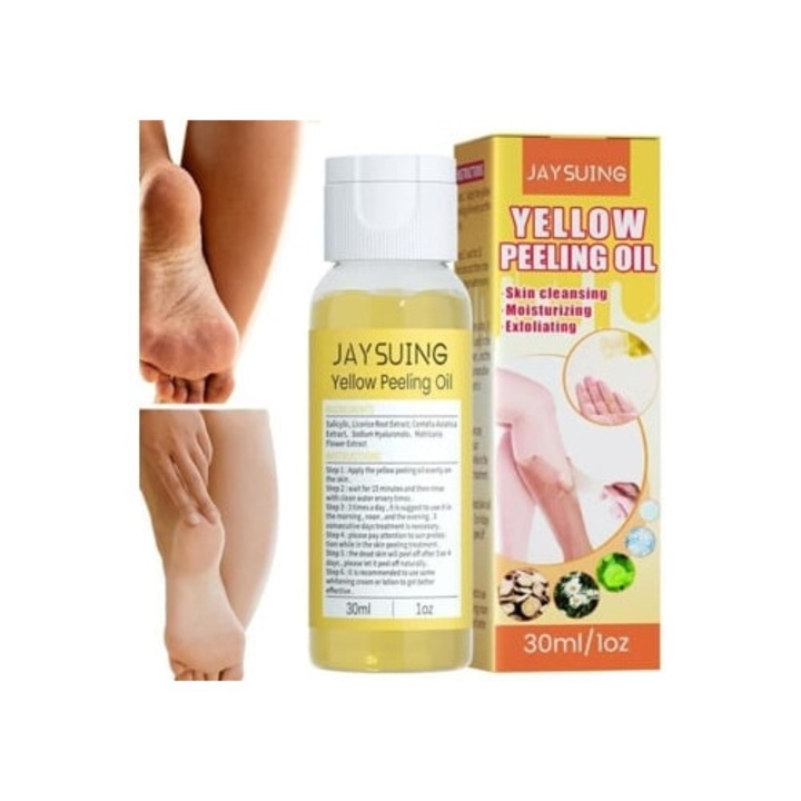 Amarelo Laranja hámlasztó testápoló, testradír, 250ml