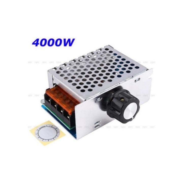 Controler electronic de viteza motor, 4000W, AC 220V, SCR