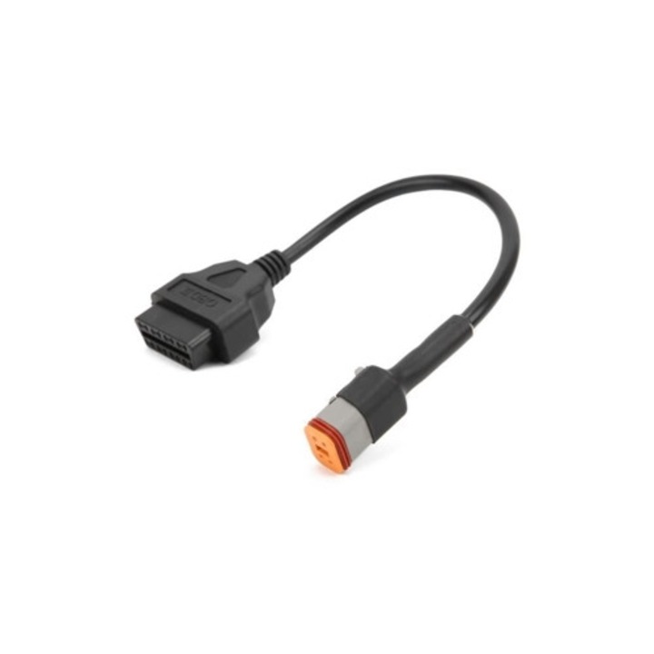 Cabo OBD2 para motocicleta, 4 pinos, 32 cm, conjunto