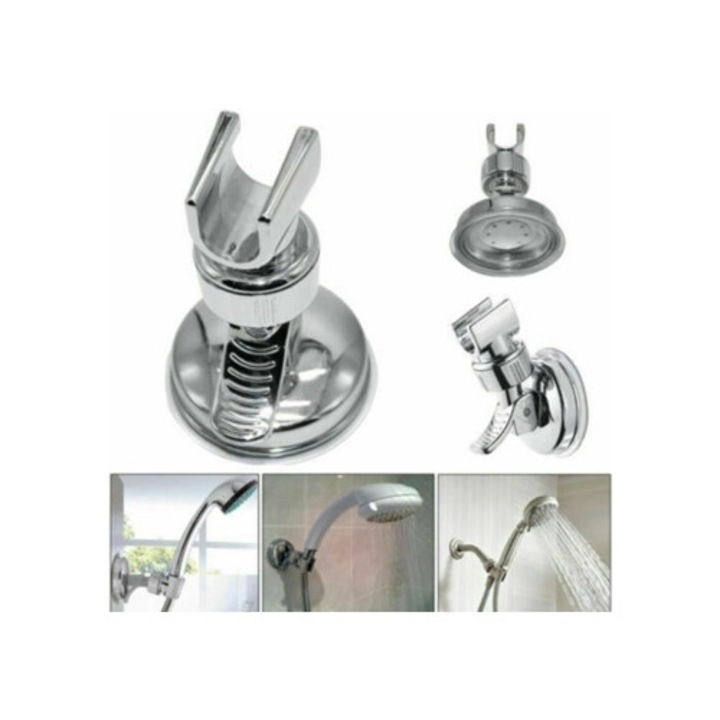 Suport de cap de dus cu ventuza ajustabil, set pentru baie