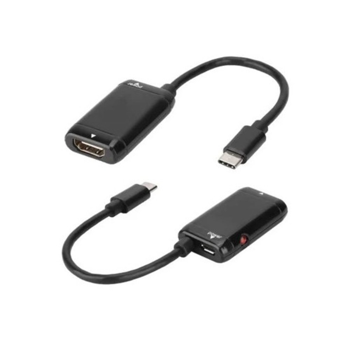 Adaptor HDMI Mini USB-C pentru Android