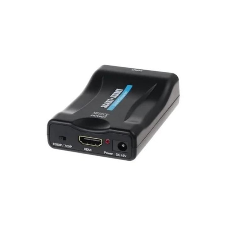 Convertor Scart la HDMI 1080p, cablu adaptor