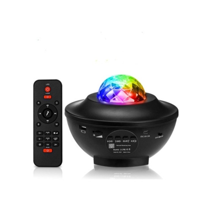 Lampa proiectoare ELFELAND EL-STL002, neagra