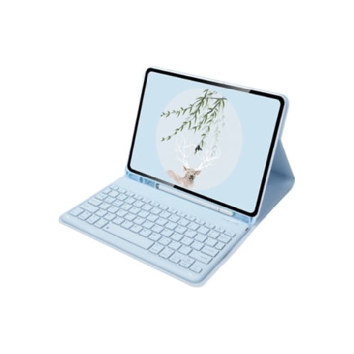 Billentyűzetes tok táblagéphez, Xiaomi Pad 5 / Pad 5 Pro 11, kék
