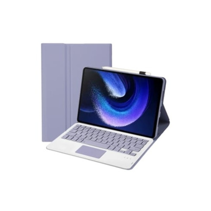 Tastatura tableta cu touchpad YUYSAN, pentru Xiaomi Pad 6 / Pad 6 Pro, rosu