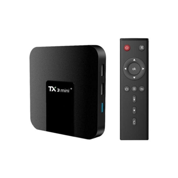 Mediaplayer TANIX Tx3 Mini Plus 4K 2Gb/16Gb Android 11, negru