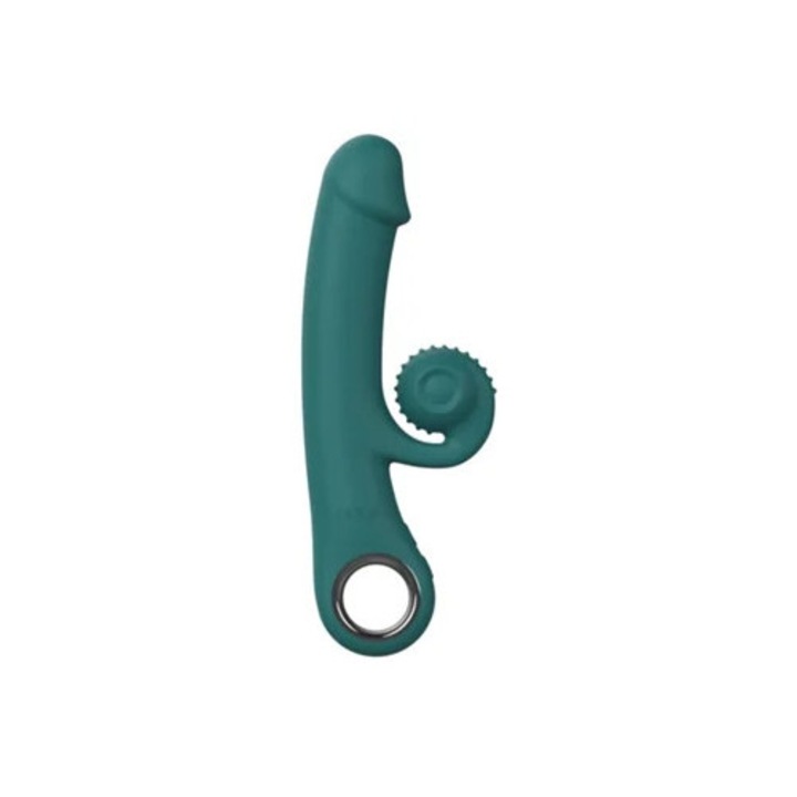 Rugalmas vibrátor, zöld