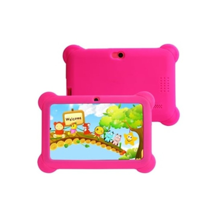 Tableta Infantila 7'', 8 GB, 1 GB RAM, rosie