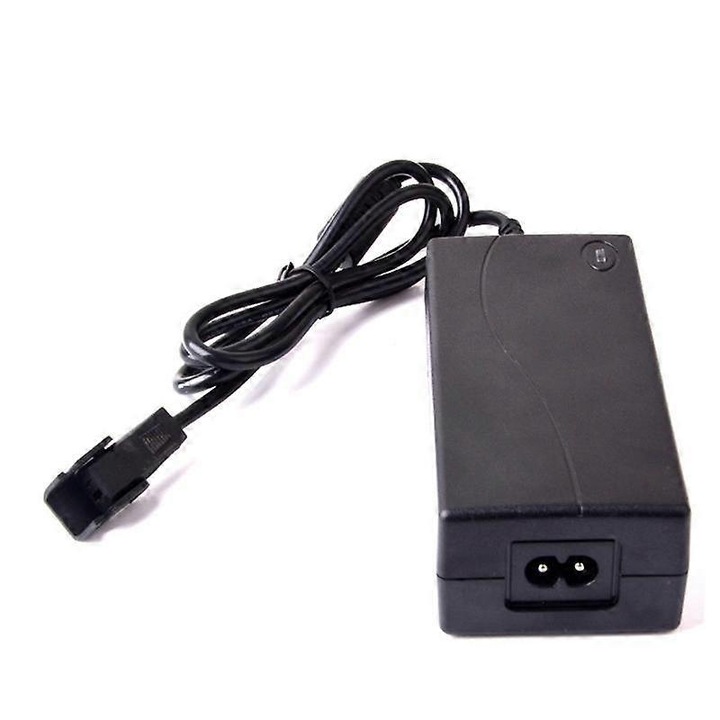 Adaptor de alimentare 29V 2A pentru fotolii electrice, 2 pini, culoare neagra, lungime cablu 1m