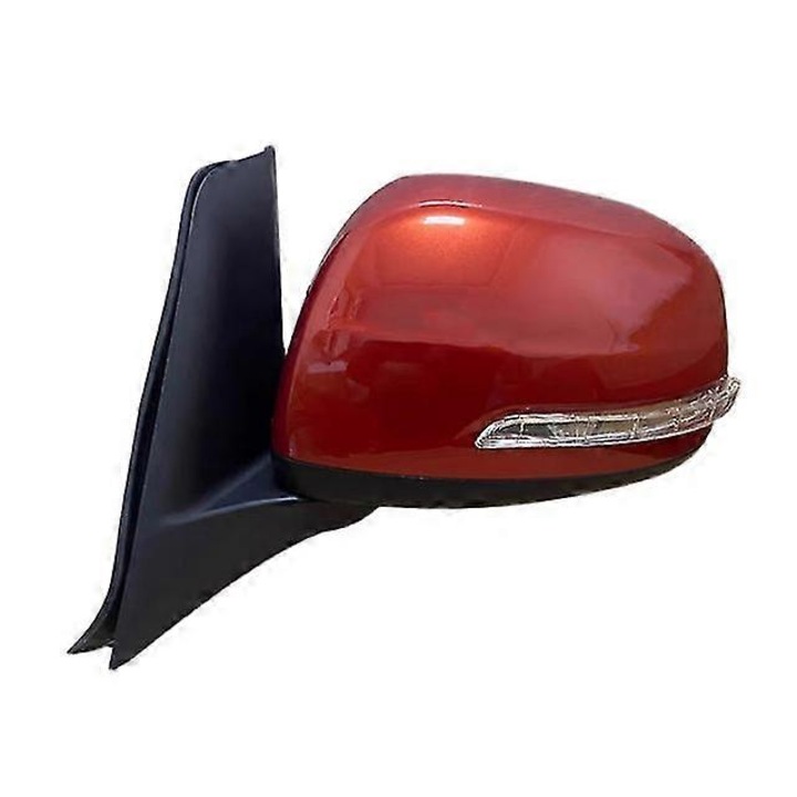 Комплект огледала за Suzuki SX4 2012-2013, червен, ABS, с LED