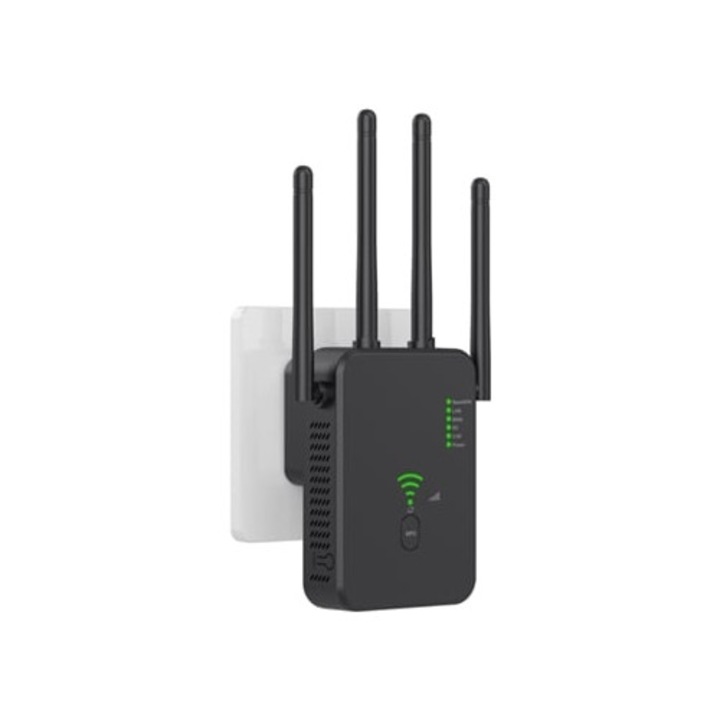 Усилвател на Wifi сигнал, 1200Mbps, двулентов, 2.4x5Ghz, комплект